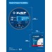 Диск пильный по дереву Тонкорез 250х30x2.1 мм, 80Т Зубр 36933-250-30-80