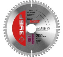 Диск пильный по алюминию Мультирез 200x32 мм, 60Т Зубр 36916-200-32-60