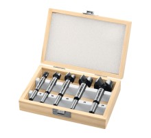 Набор сверл Форстнера по дереву фанере ДСП Форстнер 5 шт: 10-15-20-25-35 мм Зубр 2994-H5_z01