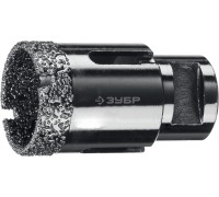 Вакуумная алмазная коронка АВК, d 32 мм (М14, 15 мм кромка) Зубр 29865-32