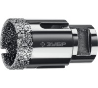 Вакуумная алмазная коронка АВК, d 35 мм (М14, 15 мм кромка) Зубр 29865-35