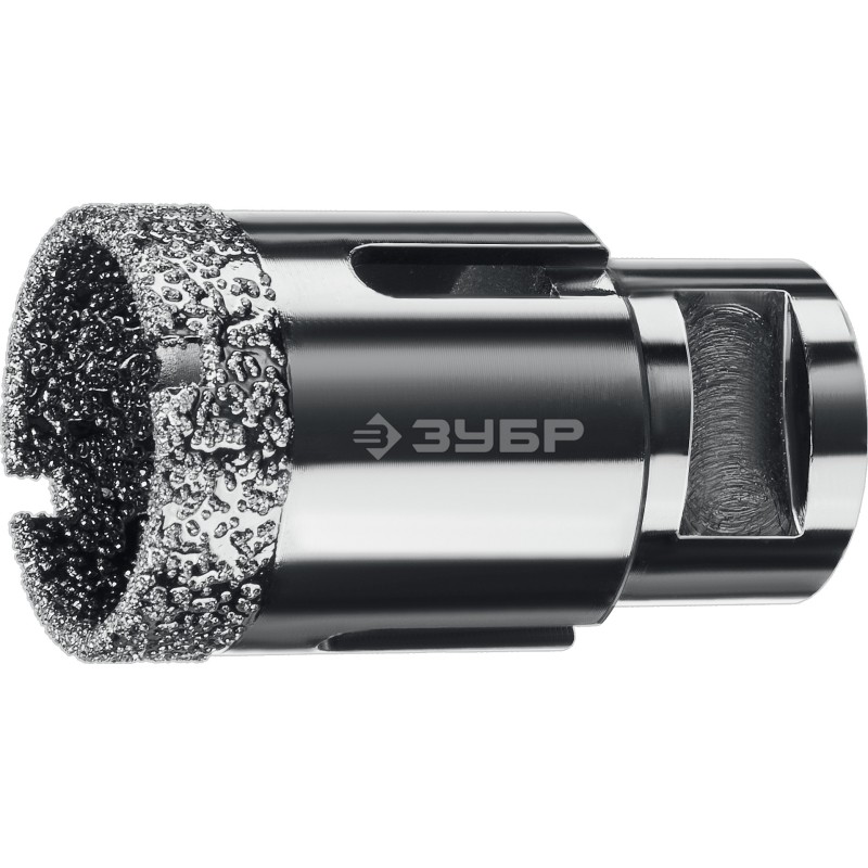Вакуумная алмазная коронка АВК, d 35 мм (М14, 15 мм кромка) Зубр 29865-35