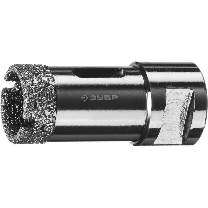 Вакуумная алмазная коронка АВК, d 25 мм (М14, 15 мм кромка) Зубр 29865-25