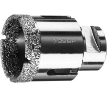 Вакуумная алмазная коронка АВК, d 44 мм (М14, 15 мм кромка) Зубр 29865-44