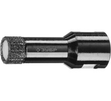 Вакуумная алмазная коронка АВК, d 16 мм (М14, 15 мм кромка) Зубр 29865-16