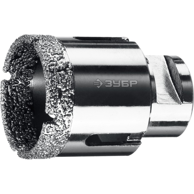 Вакуумная алмазная коронка АВК, d 40 мм (М14, 15 мм кромка) Зубр 29865-40