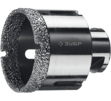 Вакуумная алмазная коронка АВК, d 50 мм (М14, 15 мм кромка) Зубр 29865-50