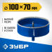 Алмазная коронка АГК d 100 мм (центр. сверло, трехгр. хвост, Р60) Зубр 29850-100
