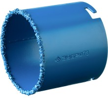 Коронка кольцевая 73 мм, L 55 мм, карбид вольфрама Зубр 33350-73_z01
