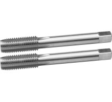 ЗУБР М12 x 1.75 мм, Р6М5, комплект машинно-ручных метчиков (4-28007-12-1.75-H2)