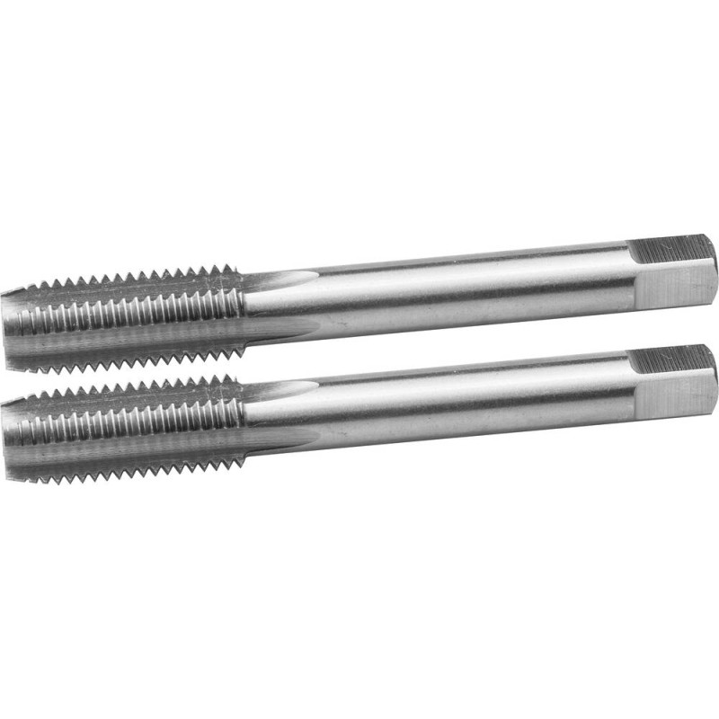 ЗУБР М12 x 1.75 мм, Р6М5, комплект машинно-ручных метчиков (4-28007-12-1.75-H2)