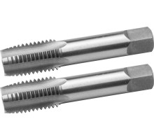 Комплект ручных метчиков М10x1.5 мм сталь 9ХС Зубр 4-28006-10-1.5-H2