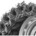 Усиленная чашечная щетка-крацовка для УШМ 80 мм, жгутированная стальная проволока 0.5 мм Зубр 3527-080_z02