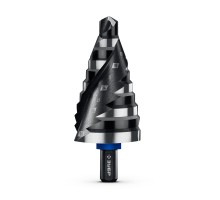 Сверло ступенчатое BLACK FORCE 9-36 мм, 10 ступеней, винтовая проточка Зубр 29671-9-36-10