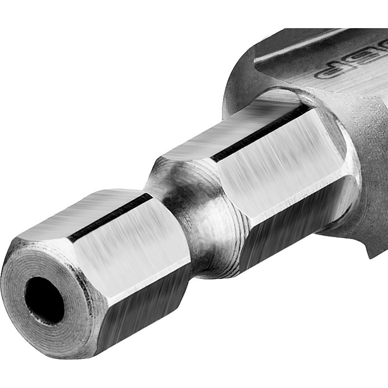 Ступенчатое сверло 4-12 мм, 5 ступеней, сталь Р6М5 Зубр 29670-4-12-5_z01