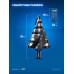 Сверло ступенчатое BLACK FORCE 6-52 мм, 12 ступеней, винтовая проточка Зубр 29671-6-52-12