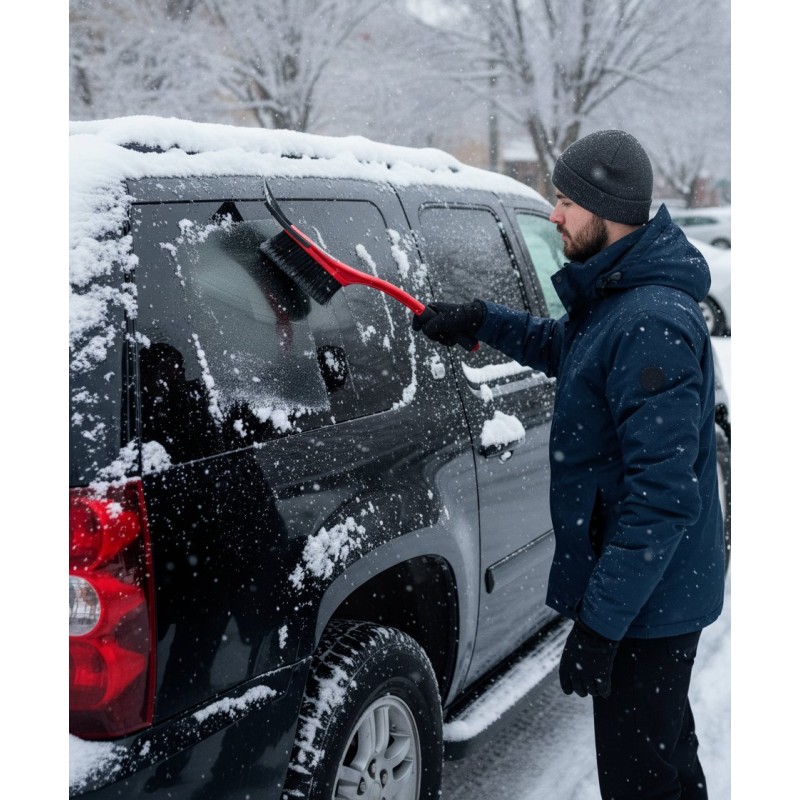 Щетка от снега автомобильная со скребком 540 мм Зубр 61065-055_z01