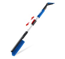 Телескопическая щетка от снега со скребком автомобильная 775-1000 мм Зубр 61066