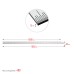 Усиленная нержавеющая линейка Про-100 1 м Зубр 34280-100
