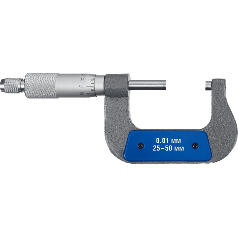 Микрометр гладкий механический МК 50 Зубр 34480-50_z02