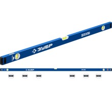 Усиленный магнитный уровень 2000 мм с зеркальным глазком Зубр 34589-200_z01