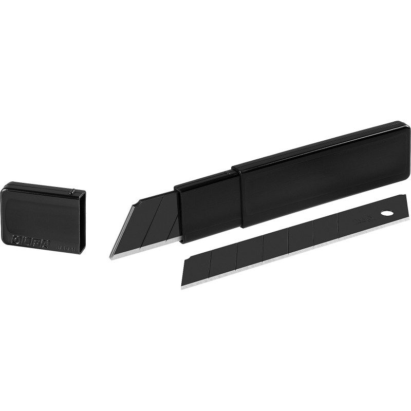 Сегментированные лезвия EXCEL BLACK, 25x126x0.7 мм, 5 шт. OLFA OL-HBB-5B