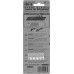 Сегментированные лезвия EXCEL BLACK, 25x126x0.7 мм, 5 шт. OLFA OL-HBB-5B
