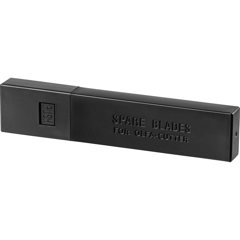 Сегментированные лезвия EXCEL BLACK, 18x100x0.5 мм, 10 шт. OLFA OL-LBB-10B