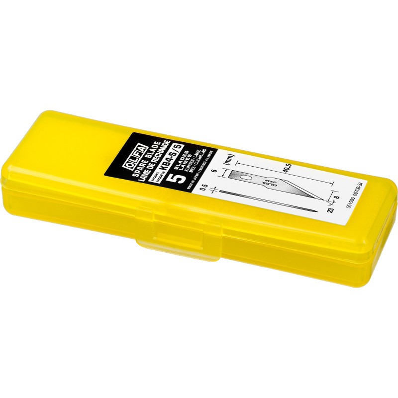 Перовые лезвия 6 мм для ножа OLFA OL-KB4-S/5