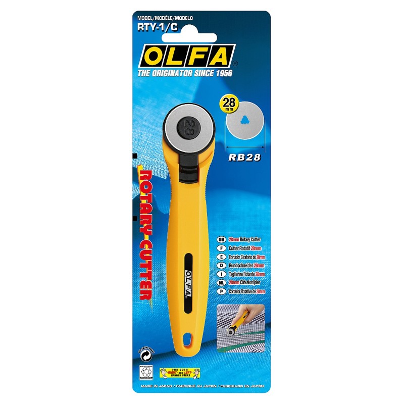 Круговой нож 28 мм OLFA OL-RTY-1/C Круговой нож 28 мм OLFA OL-RTY-1/C