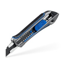 Металлический обрезиненный нож с автостопом Титан-А, 18 мм Зубр 09171_z01