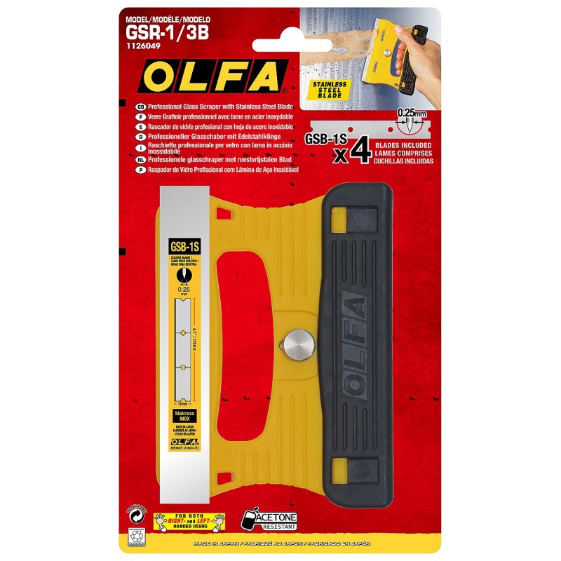 Скребок 120 мм OLFA OL-GSR-1/3B