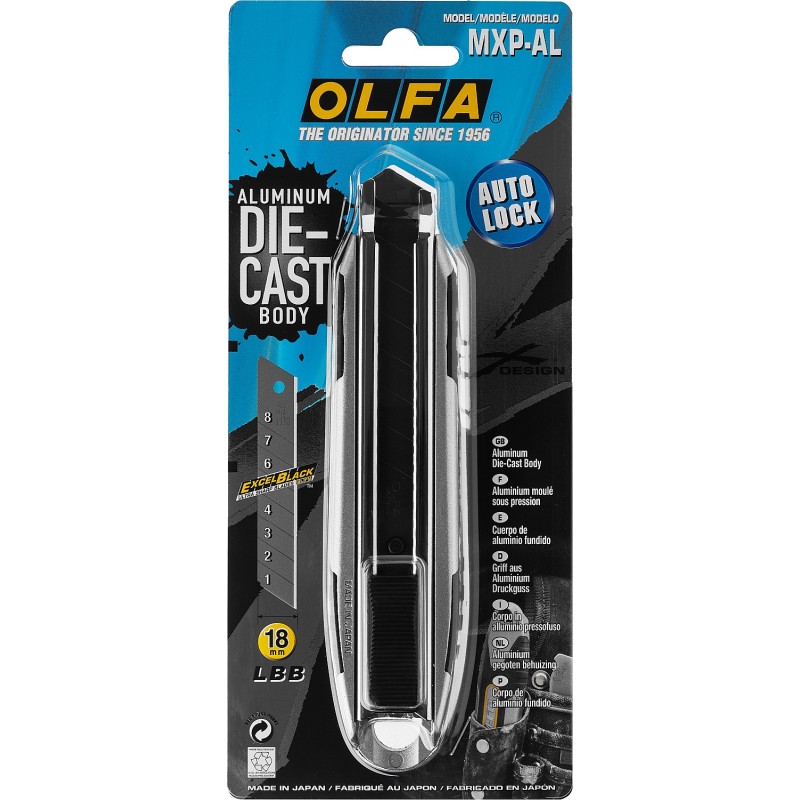 Нож X-design 18 мм OLFA OL-MXP-AL