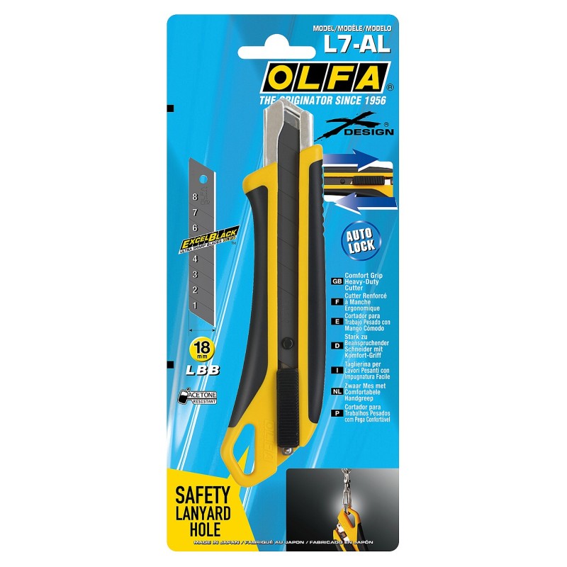 Нож Autolock 18 мм OLFA OL-L7-AL