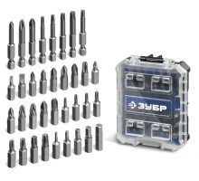 Набор бит Профи 35 предм., система стыковки Z-БОКС Зубр 26394-H35