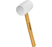 Белая резиновая киянка 340 г Зубр 20511-340_z02