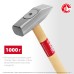 Молоток слесарный с деревянной рукояткой 1000 г Зубр 20015-10_z02