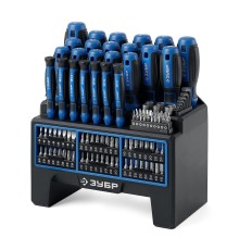 Набор отверток с битами Профессионал 114 предм. Зубр 25244