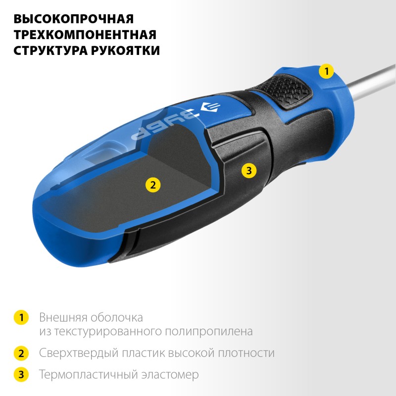 Реверсивная отвертка с насадками 29 шт Зубр 25168-H29_z01