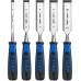 Набор стамесок-долот с двухкомпонентной рукотяткой 5 шт Ударник Зубр 18097-H5