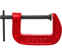 Чугунная струбцина G МСС-80 75 мм Зубр 32244-075