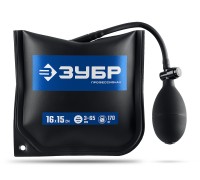 Универсальный пневмоклин/ монтажная подушка/ пневмодомкрат ПНЕВМОПОДУШКА 16х15 см, 170 кг Зубр 37556