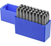 Клейма буквенные латинские, серия ПРОФЕССИОНАЛ Зубр 21505-05