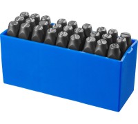 Клейма буквенные латинские, серия ПРОФЕССИОНАЛ Зубр 21505-08