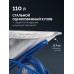 Строительная тачка одноколесная ПК-201, 110 л, 220 кг, полиуретановое колесо Зубр 39974
