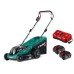 Аккумуляторная бесщеточная газонокосилка 40 В (2x20В), 400 мм, 2 АКБ LMS (4 Ач) Зубр ГКЛ-4040-42
