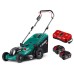 Аккумуляторная бесщеточная газонокосилка 40 В (2x20В), 460 мм, 2 АКБ LMS (4 Ач) Зубр ГКЛ-4046-42