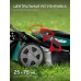 Аккумуляторная бесщеточная самоходная газонокосилка  40 В (2x20В), 500 мм, 2 АКБ LMS (4 Ач) Зубр ГКЛ-4050-42