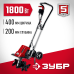 Культиватор электрический ЗУБР ККД-1800