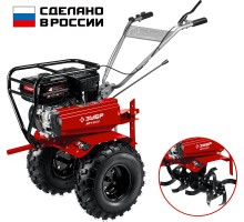 Мотоблок бензиновый усиленный Зубр МТУ-350